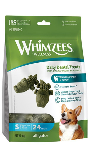 WHIMZEES Aligator S 24szt