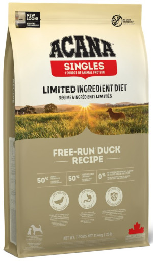 ACANA SINGLES Free-Run Duck 11,4 kg