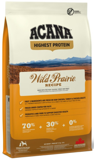 ACANA HIGHEST PROTEIN Wild Prairie Dog 11,4 kg