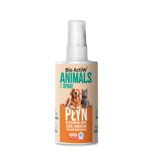 Bio ActiW Animals Spray [gotowy płyn do dezynfekcji skóry zwierząt, powierzchni i eliminacji odorów]