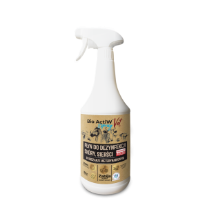 Bio ActiW Vet Spray [gotowy płyn do dezynfekcji skóry zwierząt i wymion]