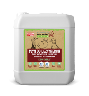 Bio ActiW Vet Professional Drób [profesjonalny koncentrat do utrzymania higieny weterynaryjnej w produkcji drobiu]