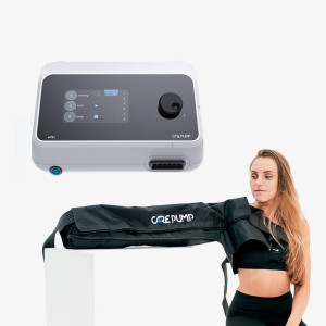 Zestaw AMAZONKA do drenażu limfatycznego prawej ręki 6-komorowy aparat CarePump Lite6 + 1 mankiet na prawą rękę, bark i pierś