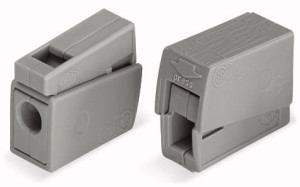 Złączka oświetleniowa jasnoszara 1-2,5mm2 224-101 WAGO