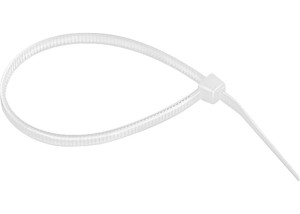 Opaski kablowe 370x7,6 białe /100szt 262532 HAUPA
