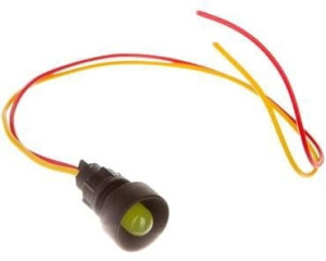 Kontrolka diodowa żółta klosz 20 mm, 230V SIMET