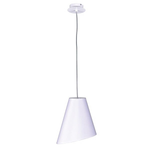 Lampa wisząca biała 1x60W E27 ARGOS K-3580 KAJA