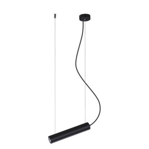 Lampa wisząca czarna 1x50W GU10 MILE K-4400 KAJA