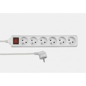 Przedłużacz z wyłącznikiem 6G Z/U 5m EPS-605W ELGOTECH