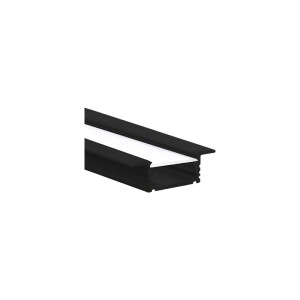 Profil LED podtynkowy 2m czarny LED-POL