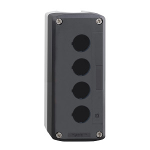 Obudowa kasety 4-otworowa 22mm szara IP65 plastikowa XALD04 SCHNEIDER