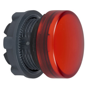Główka lampki sygnalizacyjnej 22mm czerwona ZB5AV043 SCHNEIDER
