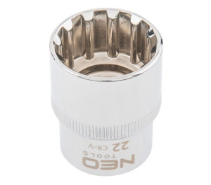 Nasadka spline 1/2" 22 mm 08-594 NEO TOOLS
