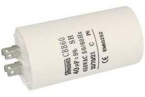 Kondensator 40UF 450V CBB60A-40/450 SR PASSIVES
