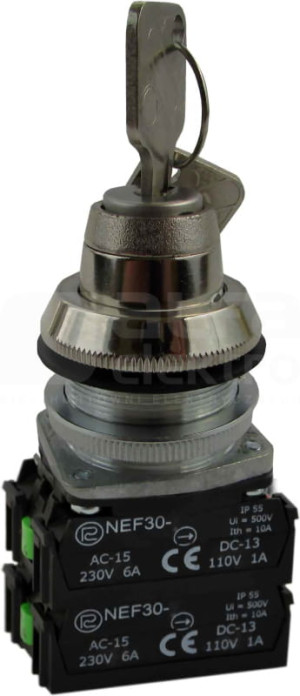 NEF30-TZcM2X Przycisk zamkowy W0-NEF30-TZCM 2X PROMET