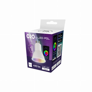 Żarówka ORO GU10 WIFI DRIVE 5,5W RGBW LED-POL