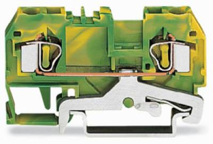 Złączka PE 2-przewodowa E x 4mm2 żółto-zielona 50szt 281-907 / 999-950 WAGO
