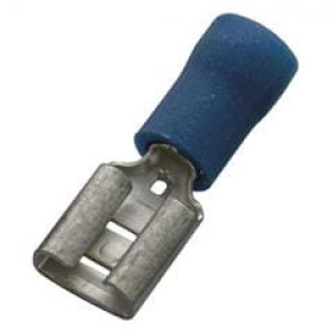 Nasuwka izol. 1,5-2,5/6,3x0,8 PVC niebieska (10szt.) 260394/10/B HAUPA