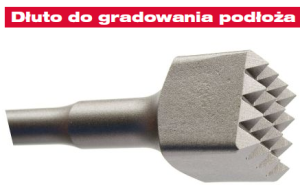 Dłuto do gradowania podłoża SDS-MAX 240X50X50 4932352918 MILWAUKEE