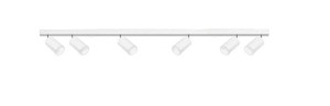 SPOT GU10 LED BARDO RUCHOMY 6 X GU10 BIAŁY 1417