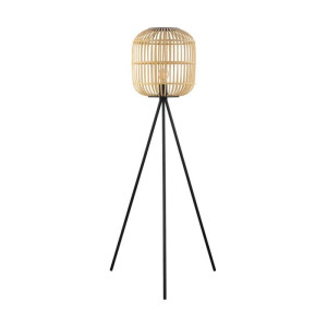 BORDESLEY LAMPA STOJĄCA 1XE27 CZARNY 43219 EGLO