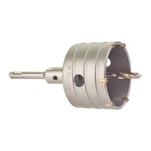 Koronka rdzeniowa do betonu SDS-Plus TCT + trzpień, wiertło prowadzące, klucz imbusowy, 82 x 50/182 mm 4932399297 MILWAUKEE