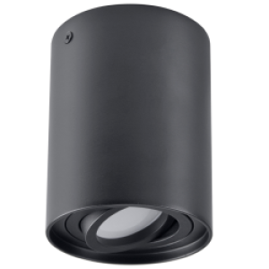 HADAR R1 GU10 313102 oprawa natynkowa ruchoma czarna POLUX