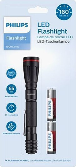 Latarka SFL1001P led2AA 160lm 6W PHILIPS