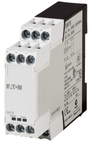 Zabezpieczenie termistorowe 6xPT 24–240V AC/DC bez blokady EMT6 066166 EATON