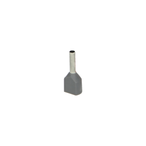 Tulejka izolowana podwójna, przekrój maksymalny 2,5mm², długość miedzianej tulejki 10mm, Blister 25 szt. OR-KK-8101/2,5/10/B2 ORNO
