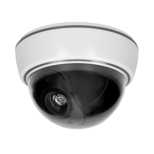Atrapa kopułkowej kamery monitorującej bez podczerwieni CCTV, bateryjna OR-AK-1210 ORNO