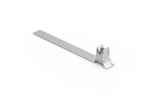 Uchwyt pod dachówkę uniwersalny taśmowy niski 44x255x25mm NI 21004005 ELKO-BIS