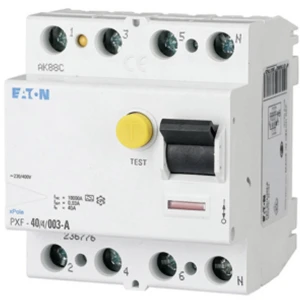 Wyłącznik różnicowoprądowy Eaton 4-biegun. 40 A 0.03 A 400 V EATON