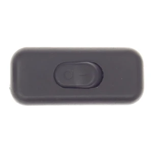 Wyłącznik kołyskowy przelotowy, 2-torowy, 2,5A, 250V, czarny W-97746 PLASTROL