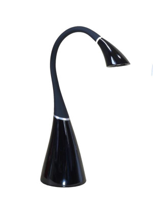 Lampa biurkowa czarna LED 1x4,5W DEL-1411 VITALUX