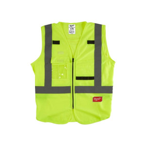 Kamizelka odblaskowa żółta, rozmiar L/XL 4932471890 MILWAUKEE