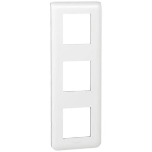 Ramka 3 potrójna pionowa M45:3X2M biały 078823 LEGRAND