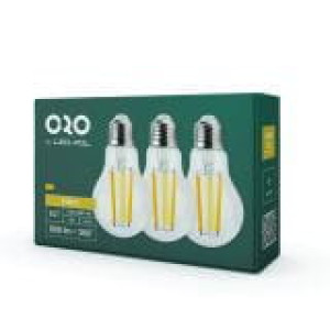 Żarówka ozdobna filamentowa ORO 3x E27 A60 FL7W WW ORO33106 LED-POL