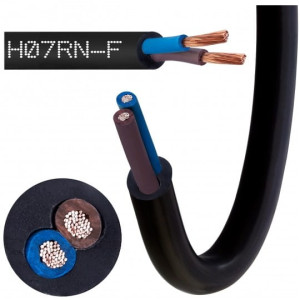 Przewód w gumie H07RN-F / ONPD 2x1 450/750V ELEKTROKABEL