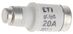Bezpiecznik topikowy D02 GL 20A 400V 2212001 ETI