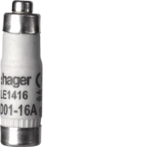 Bezpiecznik zwłoczny D0 D01/E14.16A/400VgL/gG LE1416 HAGER