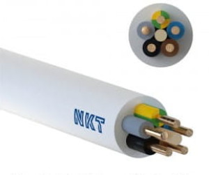 Przewód instalacyjny YDYżo 5X2,5 750V NKT
