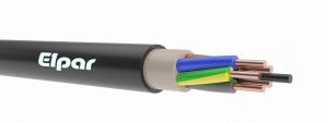 Kabel energetyczny YKXS 5x10 żo 0,6/1kV ELPAR
