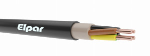 Kabel elektroenergetyczny YKYżo 4X 2,5 RE 1KV HD ELPAR