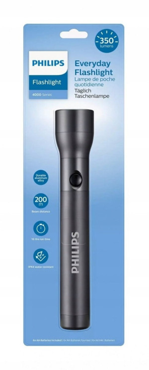 Latarka LED 6xAA 350lm 6W SFL4003T PHILIPS