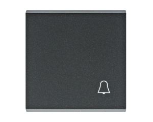Klawisz dzwonek czarny LUMINA WL6013 HAGER