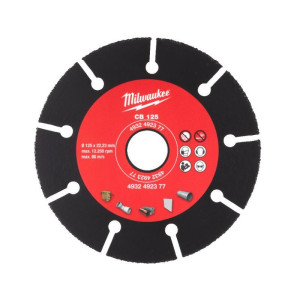 Tarcza węglikowa cb 125mm MILWAUKEE