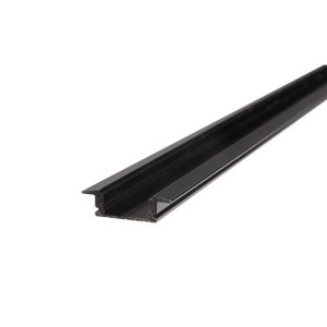 Profil Led Masterled wpuszczany 2m czarny LVT