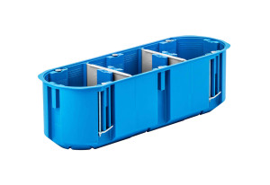 Puszka do pustych ścian wielopolowa 3×60 mm głęboka SIMET