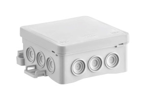 Puszka naścienna z możliwością mocowania na hakach HNS 85x85x40 mm IP54 SIMET